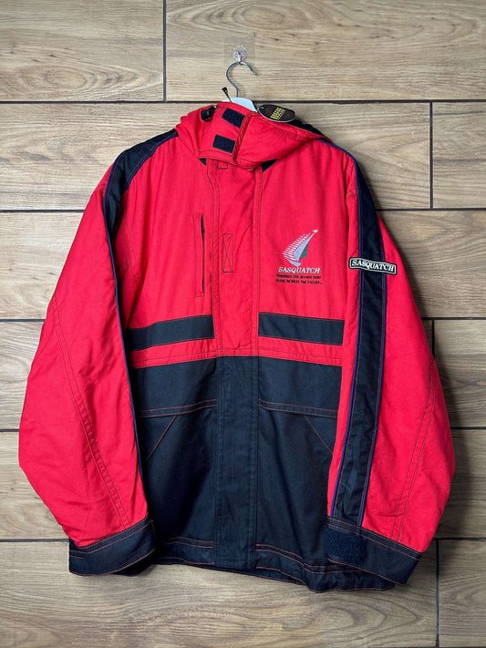Sasquatch Red Ski Jacket | Fits Upto L/XL