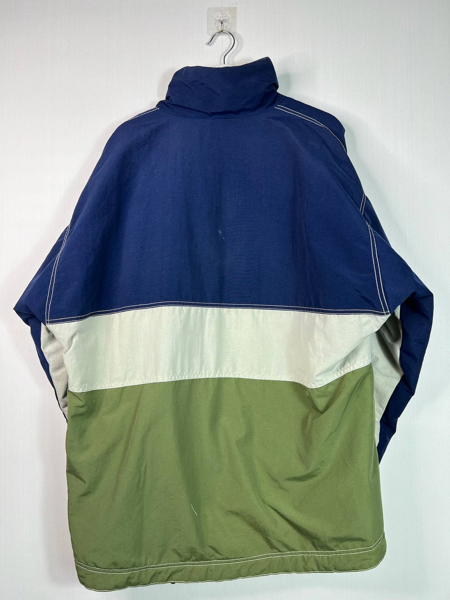 Inside Funwear Olive Green and Blue Jacket  | Fits Upto XL/2XL