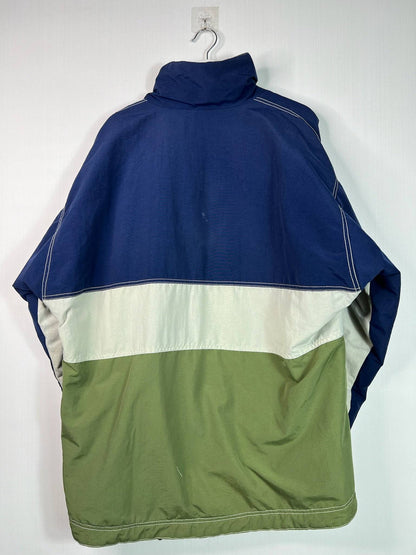 Inside Funwear Olive Green and Blue Jacket  | Fits Upto XL/2XL