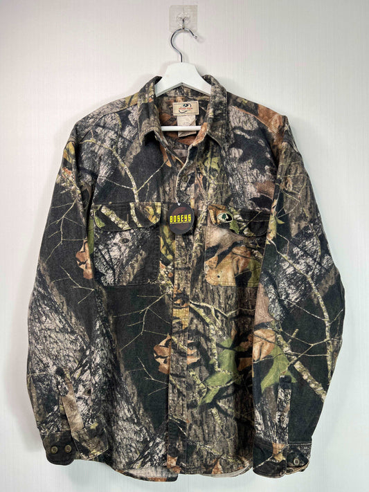 Vintage Mossy Oaks Thick Winter Shirt | Fits Upto L