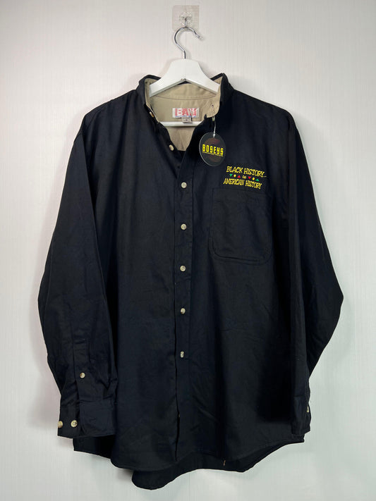BAW Athletic Wear Black History Shirt | Fits Upto XL